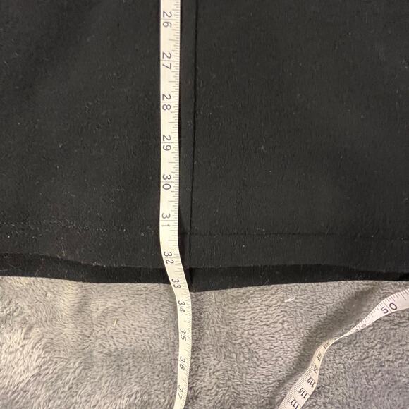 Calvin Klein Black Wool Cashmere Blend Overcoat XL - Picture 11 of 12